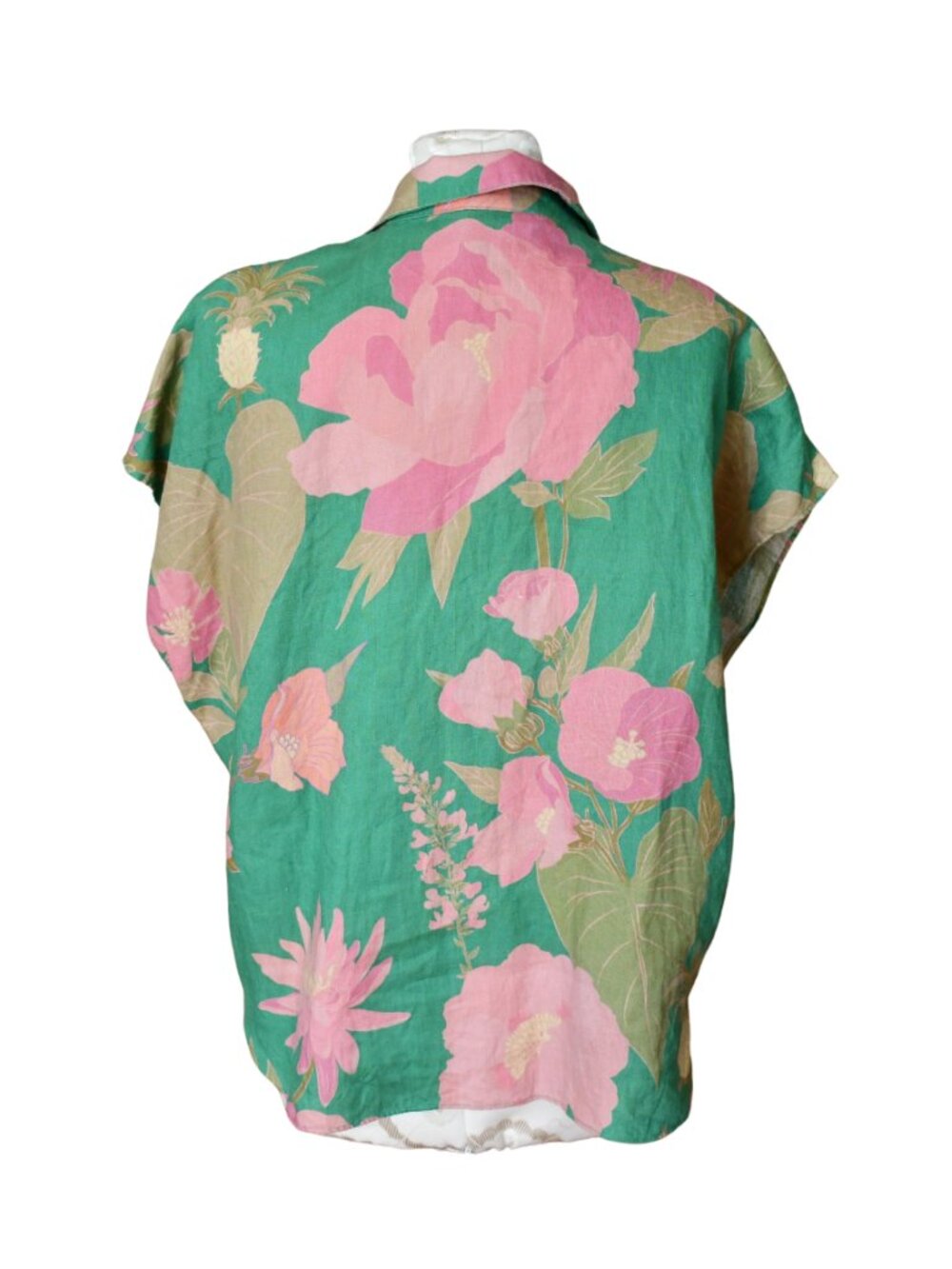 FARM Rio Floral Linen Shirt - Picture 2 of 4